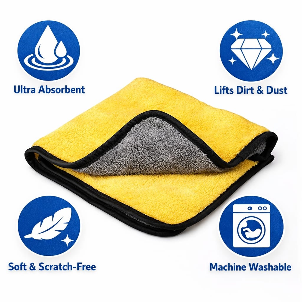 Microfiber Cloth 3Pcs